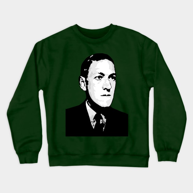 Howard Philips Lovecraft Crewneck Sweatshirt by PCB1981